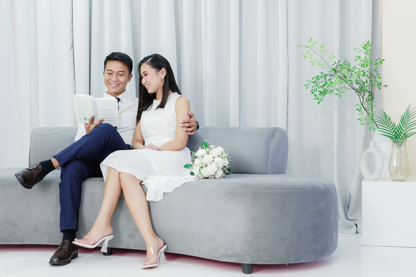 Pre Wedding photo of the bride and groom