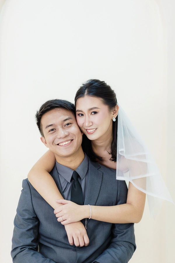 Pre Wedding photo of the bride and groom