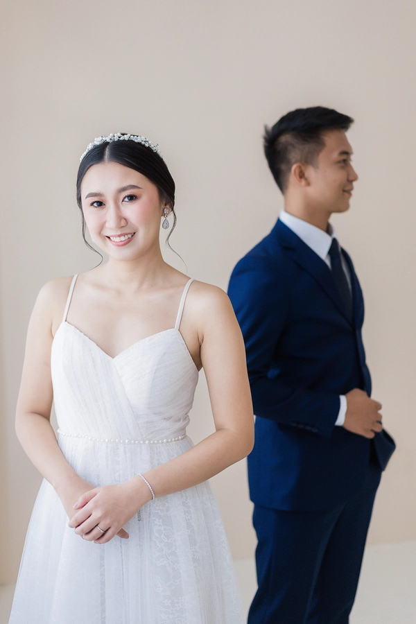 Pre Wedding photo of the bride and groom