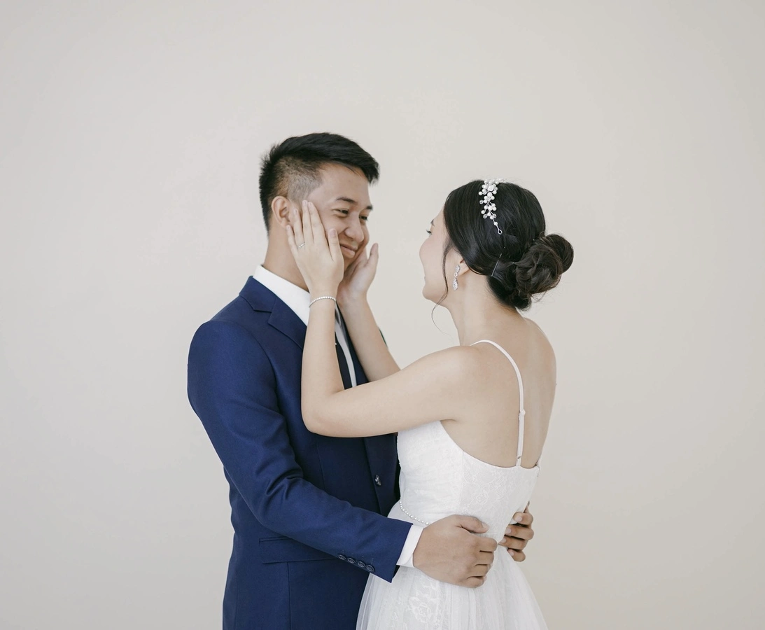 Pre Wedding photo of the bride and groom